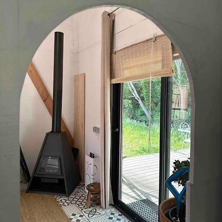 Cosy Cabane Boise Solaire, Balneo Bath Et Toilette Seche A La Ferme มีมีซ็อง ภายนอก รูปภาพ