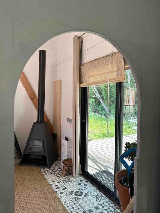 Cosy Cabane Boise Solaire, Balneo Bath Et Toilette Seche A La Ferme มีมีซ็อง ภายนอก รูปภาพ